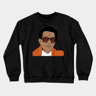 Bal Thakre Shivsena Veer Shivaji Maharashtra Crewneck Sweatshirt